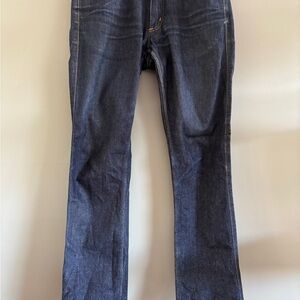 Acne Studios Men’s Max New Raw Indigo Denim Jeans Slim-Fit Designer | 29x30